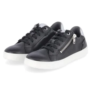 Superfit Schnürschuhe STELLA  Schwarz - Gr. 32 -  Leder und Textil