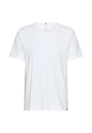 camel active - Basic-T-Shirt aus 100% Baumwolle milk white - Gr. - M