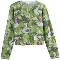 Next Cardigan Strickjacke mit Rundhalsausschnitt, Snoopy (1-tlg)