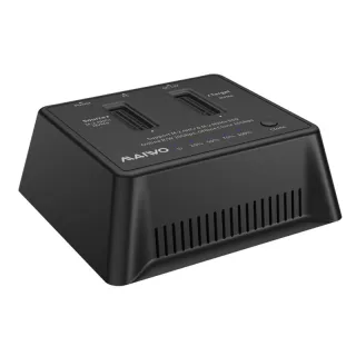 MAIWO K3017AN M.2 NVME Enclosure 2 Bay M2 SSD Docking Station USB3.2 Gen2 SSD 10Gbps Adapter 8TB Capacity Support Offlin
