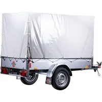 STEMA PKW-Anhänger Basic 750 Kippsdeichsel, max. 592 kg, 3-tlg., inkl. 100 cm Hochplanenset