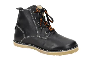Eject 14146.015 SONY1DEAL Damen Stiefeletten Boots Blau Dunkelblau Echtleder ...