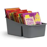 Pro Home Küchenorganizer-Set mit 3 Fächern, (1-tlg), Aufbewahrungsbox für Tütensuppen, Gewürze. Ordnungssystem