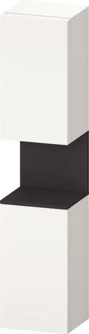Duravit Qatego Hochschrank Weiß Supermatt 400x360x1760 mm - QA1346L80840010 QA1346L80840010