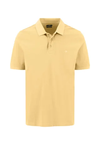 FYNCH-HATTON - Polo, 2ply, new solid pique pale yellow - Gr. - L