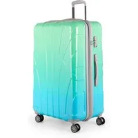Suitline Trolley S1, 4 Rollen, Großer Reisekoffer XL Koffer mit Erweiterung, Rollkoffer TSA 110 L