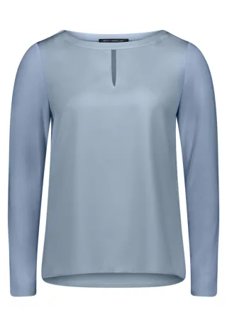 Betty Barclay - Blusenshirt Blue Fog - Gr. - 38