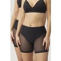 YSABEL MORA Shapingpants (2er Pack) mittlerer Form-Effekt, Tüll, Anti-Scheuer-Effekt, eng