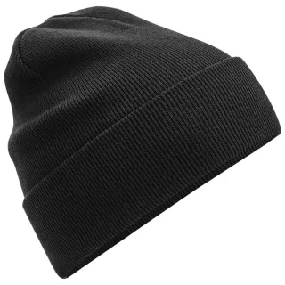 Beechfield - "Original" Mütze Mit Bündchen (Schwarz)