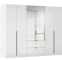 OTTO home Drehtürenschrank Kleiderschrank Schrank Garderobe AGORDO mit Dekor- oder Hochglanzfront (in zwei Griff-Farben, Breiten 91-360 cm) mit Außenschubkästen, in 7 Breiten und 2 Höhen MADE IN GERMANY