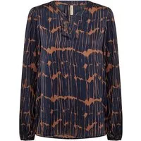 soyaconcept Langarmbluse SC-ARLETTE 1 NAVY BLAZER COMBI