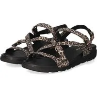 Tamaris Tamaris 1-28231-46-360 Damen Rauleder beige Sandalette