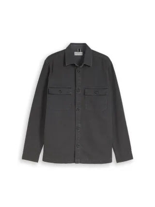 Tom Tailor - Overshirt im Washed-Look tarmac grey - Gr. - XL