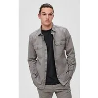 QS Hemdjacke Hemd Overshirt mit Brusttaschen