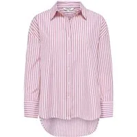 ONLY Hemdbluse ONLOREGON ALVA LS REG SHIRT NOOS WVN Materialmix, regular fit