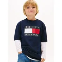 Tommy Hilfiger T-Shirt Regular fit, für Kinder bis 16 Jahre, Print