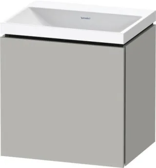 Duravit L-Cube c-shaped Set wandhängend Betongrau Matt 450x350x480 mm - LC6949N07070000 LC6949N07070000
