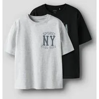 Name It T-Shirt NKMVALIX 2P SS RLX TOP (Packung, 2-tlg)