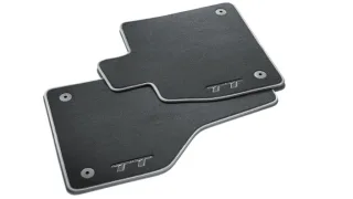 2x Original Audi Premium Velours Textil Fußmatten Matten VORN Audi TT III 8S