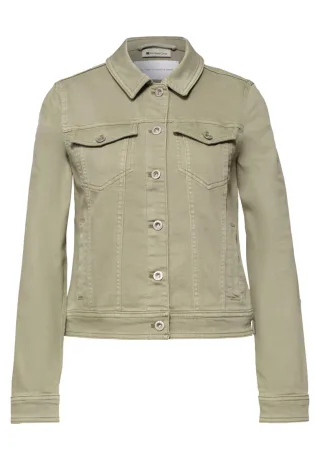 Street One - Jacke im Jeans-Stil grün - Gr. - 44