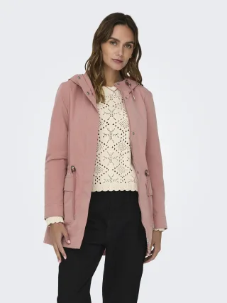 ONLY - ONLLOUISE PARKA CC OTW Old Rose - Gr. - M