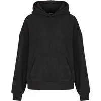 URBAN CLASSICS Kapuzenpullover Urban Classics Ladies Jacquard Velvet Oversized Hoodie (1-tlg)
