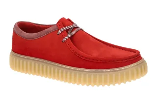 Clarks 26187379 7 Torhill_Lo Herrenschuhe Rot Signature Comfort Cushion