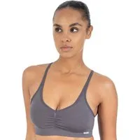 Smilodox Sport-BH Solid Scrunch Icon, Seamless Bra ohne Bügel mit verstellbaren Trägern Blickdichter Bustier Herausnehmbare Cups Shaped Fit Fitness Freizeit
