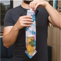 Thumbs Up Trinkbeutel Krawatte mit Trinkbeutel "Beer Tie" - 570 ml