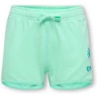 KIDS ONLY Sweatshorts KOGAMANDA LIFE STRING SHORTS UB FR SWT mit kleinem Motiv am linken Bein