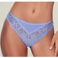 LASCANA Stringpanty aus dezent transparenter Spitze
