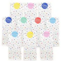 PAPIERDRACHEN Geschenkpapier Partytüten Set - 24 Geschenktüten mit Stickern zum Geburtstag