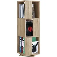 VCM Standregal Holz Regal Büroregal Aktenregal drehbar Stifta XL, 1-tlg., VCM Büroregal Stifta 109x34x34 cm Holzwerkstoff