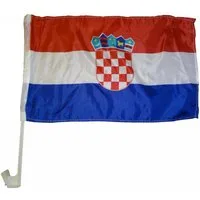 trends4cents Flagge Autoflagge 30 x 40 cm Auto Flagge Fahne Autofahne Fensterflagge (Kroatien), Autofahne