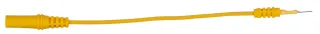 KS Tools 4,0 mm Eingangsbuchse mit Prüfadapterbuchse flach gelb - 150.0958