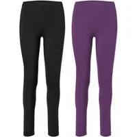 Merry Style Leggings 2er Pack Damen Hose aus Baumwolle MS10-198 (1-tlg)