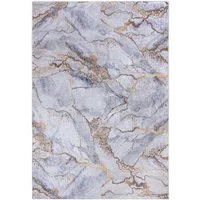 Mazovia Designteppich Modern Teppich für Wohnzimmer, Schlafzimmer, Esszimmer, 80 x 150 cm, Kurflor, Waschbar in Waschmaschine, Höhe 5 mm, Rutschfest