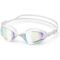 Aqua Speed Schwimmbrille Zen Trainingsbrille verspiegelt weiß – Komfort & UV-Filter, (Entwickelt für längere Sessions ohne Druckstellen), Komfortabel & sicher – ideal für tägliches Training