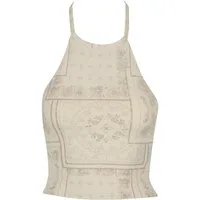 Karl Kani Muskelshirt Karl Kani Signature Paisley Neckholder Top (1-tlg)
