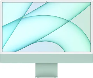 Apple iMac (Mid 2021) [24" Apple M1 8 Core CPU 8GB RAM 256GB SSD Apple 7 Core macOS] grün