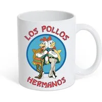 Youth Designz Tasse Los Pollos Hermanos Kaffeetasse Geschenk mit lustigem Fun Print Spruch, Keramik