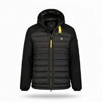 Geographical Norway Steppjacke Hochwertige Outdoorjacke Parka Hochwertige Outdoorjacke Parka mit Kapuze