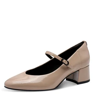 Tamaris - Da.-Pumps taupe - Gr. - 37