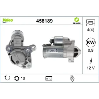 Valeo Anlasser 0,9 kW Renault Clio Espace Laguna Megane Sc?nic 458189