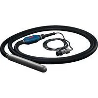 PRO GDI59-500 Betonrüttler, Verdichter schwarz/blau, 59 mm Rüttelkopf