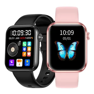 SENBONO M100 1.85-inch HD Screen 512MB Memory Video Dial DIY bluetooth Call Heart Rate Blood Oxygen Monitor Sleep Monito
