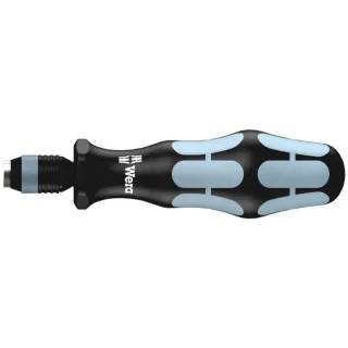 Wera 3816 R Bits-Handhalter mit Rapidaptor Schnellwechselfutter, Edelstahl - 05051465001