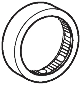 Hansa Absperrring Designo verchromt, 59912130 59912130