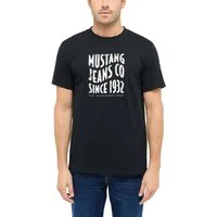 MUSTANG Kurzarmshirt Style Austin mit Logo-Print
