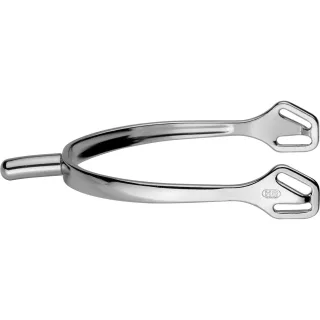 Sporen HSP Ultra Fit, 25mm/30mm Balkenhol Schlaufe, abgerundetes Halsende